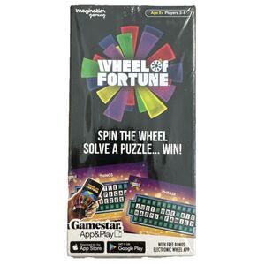 Wheel of Fortune Board Game NEW AND SEALED